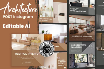 Architecture Interior Instagram Template