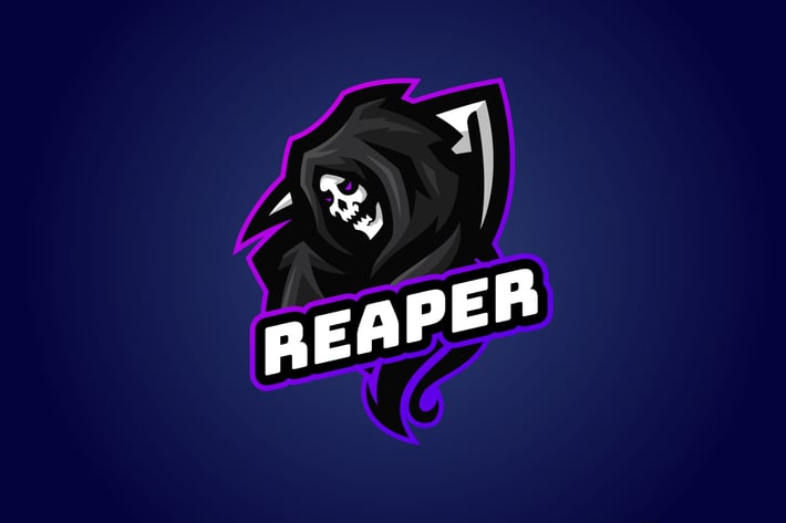 Reaper Mascot Logo