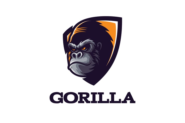 Intimidating Gorilla Logo
