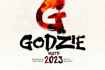 GODZIE Olstd - Handwritten Brush 