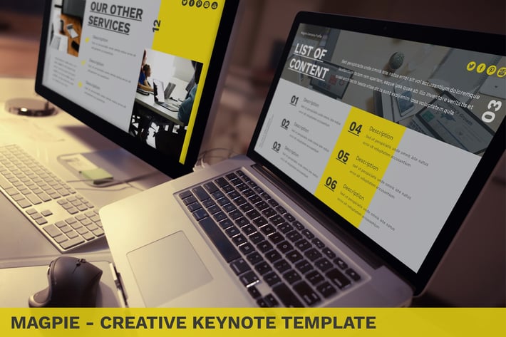 Magpie - Creative Keynote Template