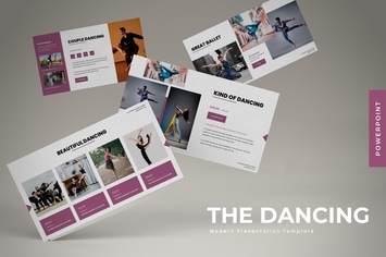 The Dancing - Powerpoint Template