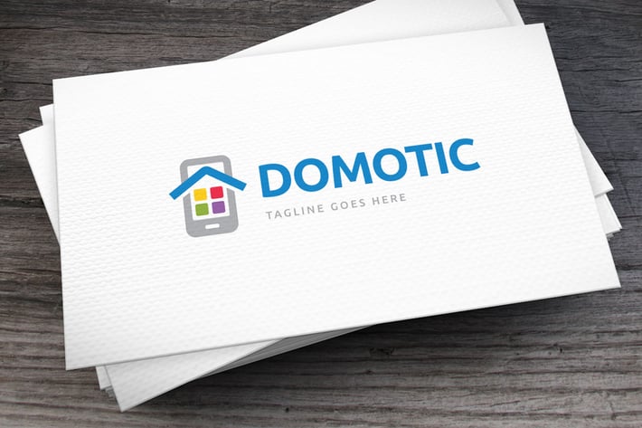 Domotic Apps Logo Template