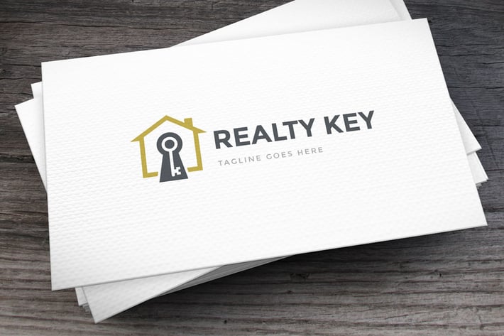 Realty Key Logo Template