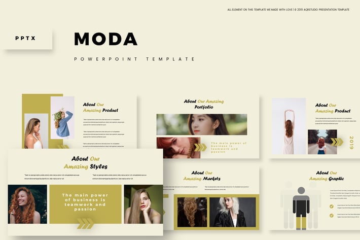 Moda - Powerpoint Template