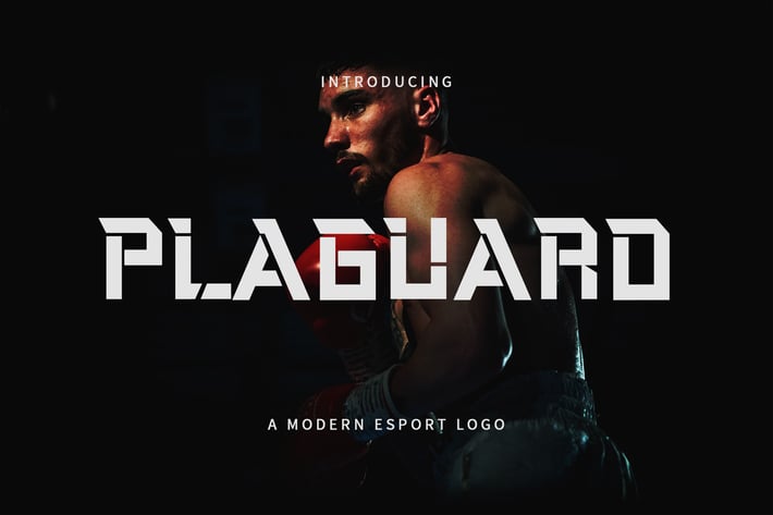 Plaguard - A Modern Esport Font