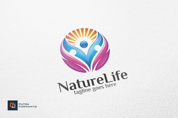 Nature Life / Human - Logo Template