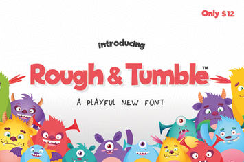 Rough & Tumble Font