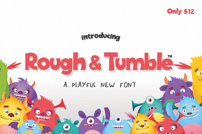 Rough & Tumble Font