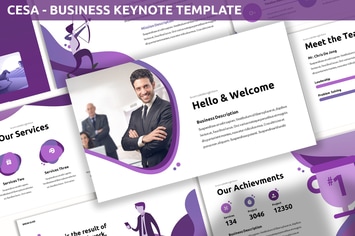 Cesa - Business Keynote Template