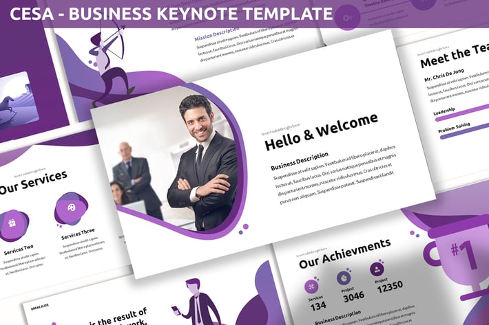 Cesa - Business Keynote Template