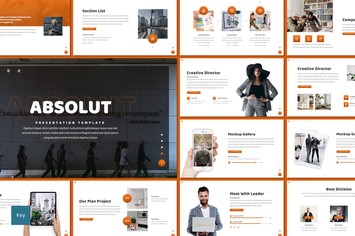 Absolut - Creative Keynote Template