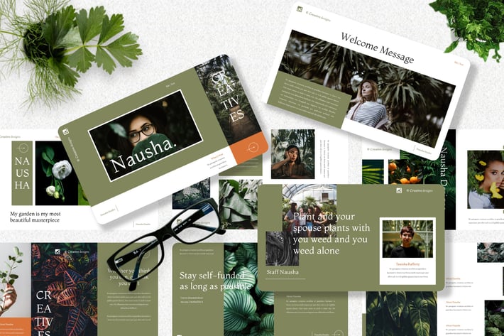 Nausha - Creative Powerpoint Template