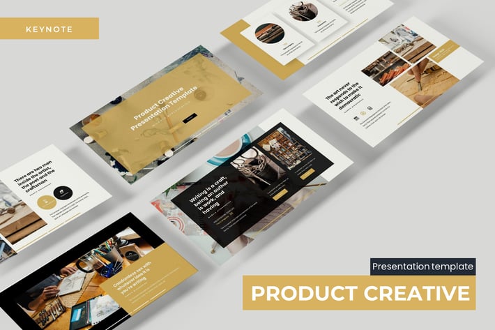 Product Creative - Keynote Template
