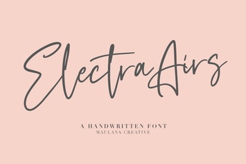 Electra Airs Typeface