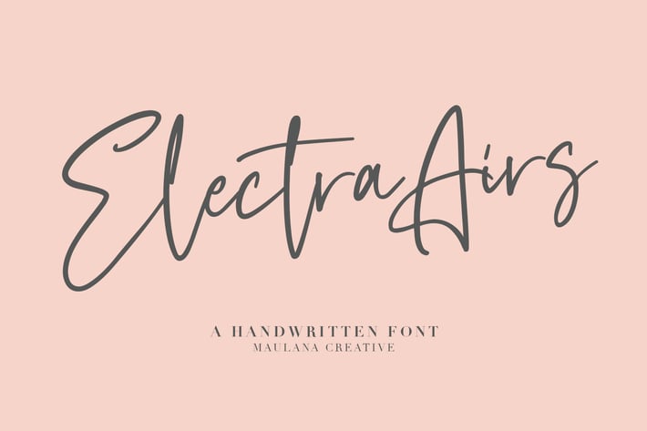 Electra Airs Typeface