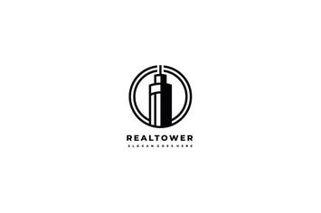 Real estate Tower Logo
