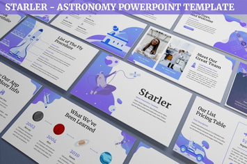 Starler - Astronomy Powerpoint Template