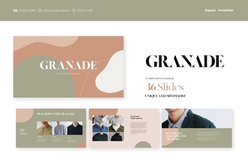 Granade Lookbook Presentation
