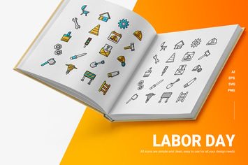 Labor Day - Icons