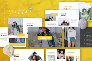 MATTA - Creative Keynote Template