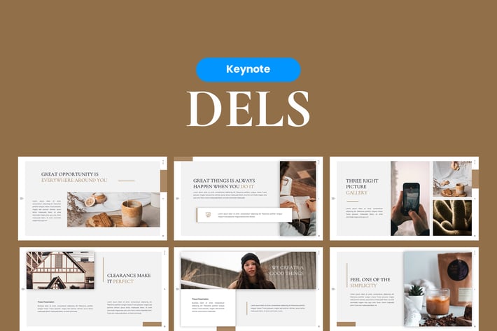 Dels Creative Keynote Template