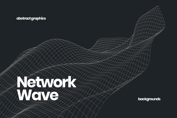 Smooth Network Wave Background