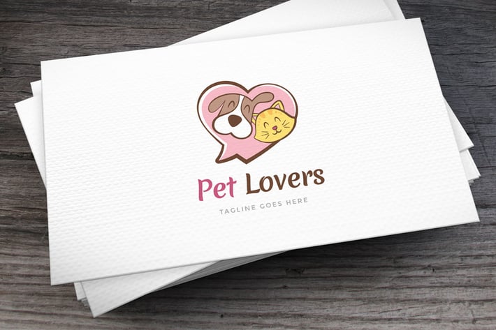 Pet Lovers Logo Template