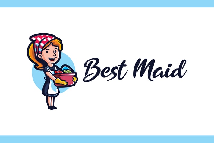 Best Maid - Maid Service and Housekeeping Logo