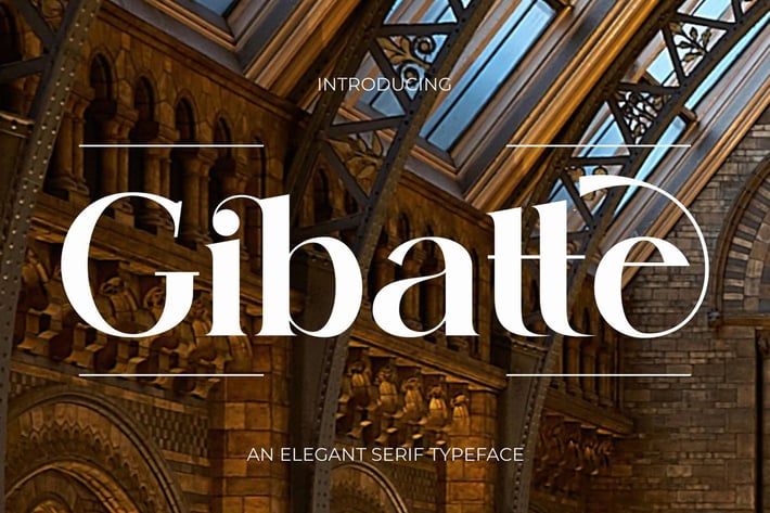 Gibatte Modern Serif Font