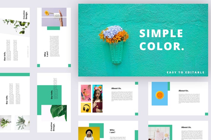 Simple Color - Keynote Presentation