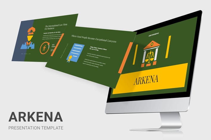 Arkena - Law Enforcement Infographic Keynote