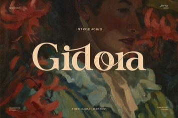 Gidora Elegant Serif Font