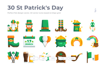 30 St-Patrick's Day- Flat