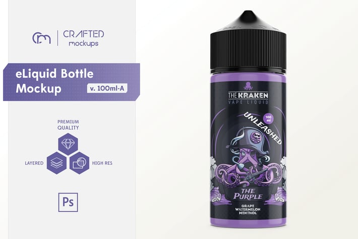 eLiquid Bottle Mockup v 100ml-A