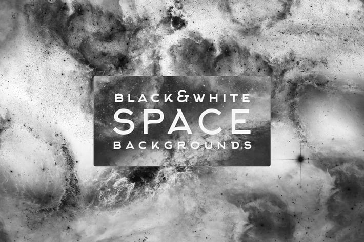 Black&White Space Backgrounds