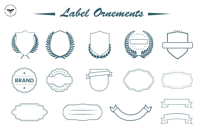 Label Ornaments
