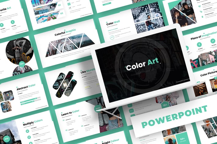 Color Art - Powerpoint Template