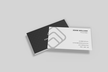 Minimalist Business Cards Mockup Vol. 4.1