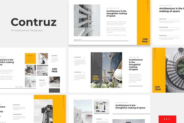 Contruz - Construction Powerpoint Template