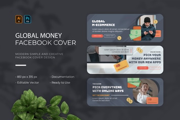 Global Money | Facebook Cover