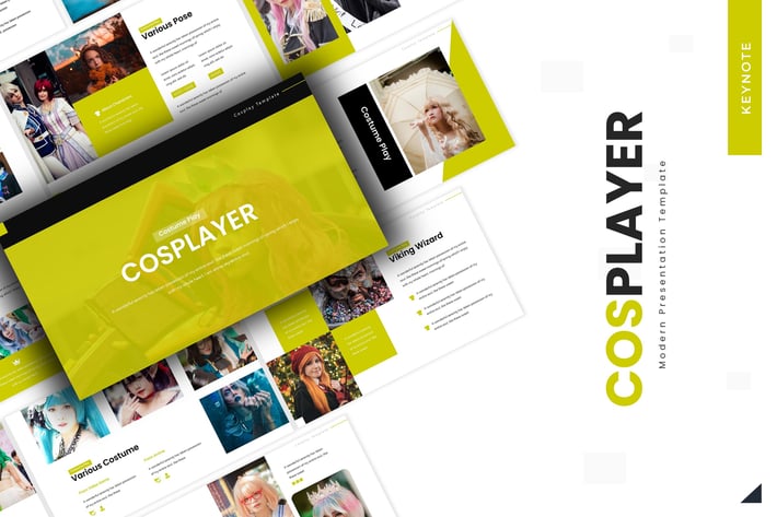Cosplayer - Keynote Template