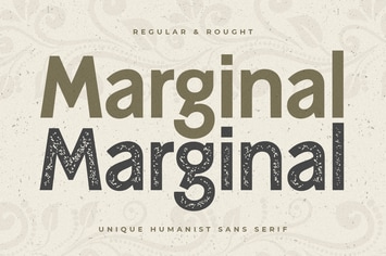 Marginal - Unique Humanist Sans Serif 