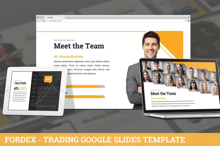 Fordex - Trading Google Slides Template
