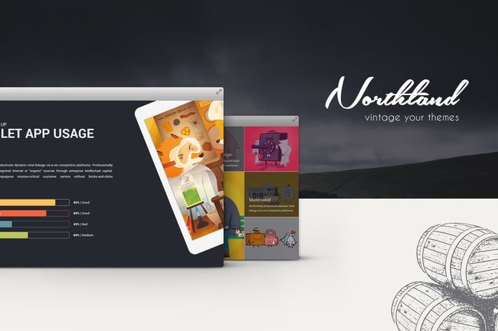 NORTHLAND Vintage Template (PowerPoint)