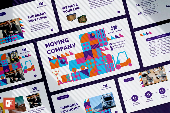 Moving Company PowerPoint Presentation Template