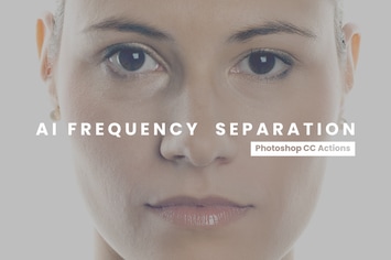Frequency Separation Photoshop Actions