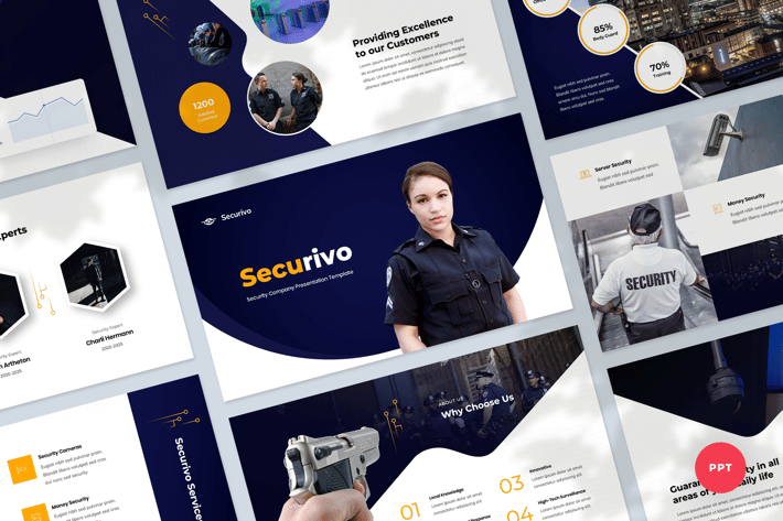 Company Security Powerpoint Template
