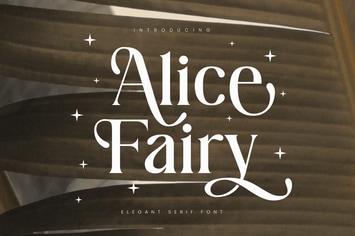 Alice Fairy - Beauty Serif Font