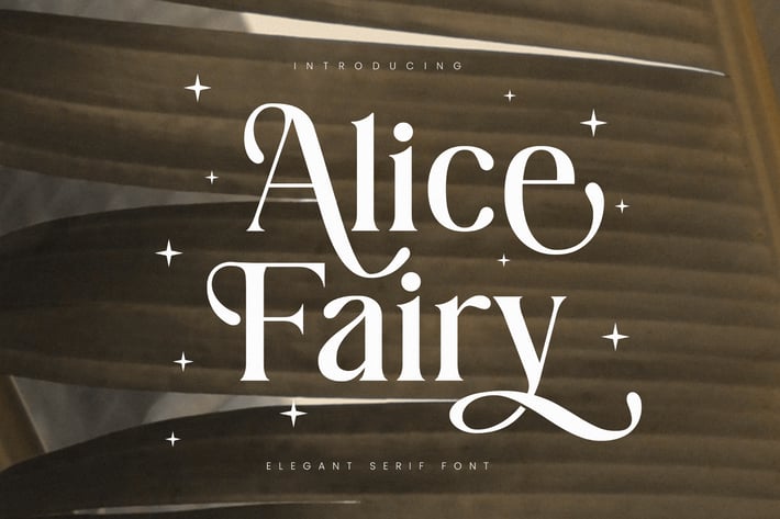 Alice Fairy - Beauty Serif Font
